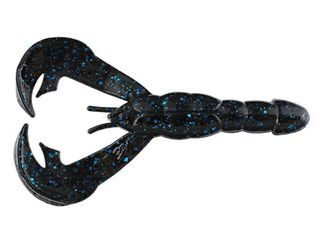 4" RAGE TAIL CRAW BLACK BLUE FLK COFFEE SCENT 7PK