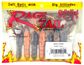 4" RAGE TAIL CRAW BAMA CRAW COFFEE SCENT 7PK