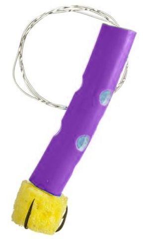 BAITHOLDER TUBE W/SPONGE PURPLE HOG WILD 2PK