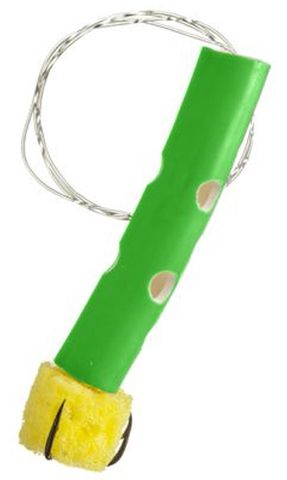 BAITHOLDER TUBE W/SPONGE GREEN HOG WILD 2PK