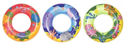 20" SEA ADVENTURES SWIM RING AGES: 3-6