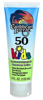 4 OZ CARIBBEAN BREEZE KIDS SUNSCREEN LOTION SPF 50+