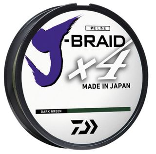 50 LB J-BRAID GREEN 150YD