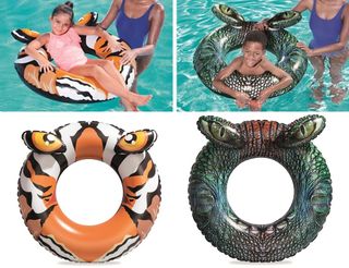 H2O GO! 36" TIGER/CROC PREDATOR SWIM RING AGES: 10+