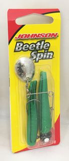 1/8 OZ BEETLE SPIN CATALPA/BLACK 1PK