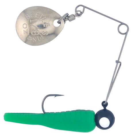 1/8 OZ BEETLE SPIN CATALPA/BLACK 1PK