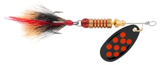 **WSL** 1/8 OZ BLACK FIRE SPINNER RED