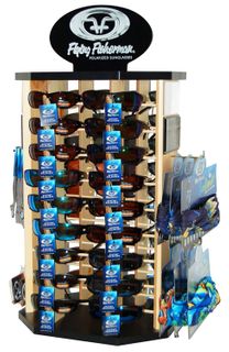 **WSL** 36 PC REVOLVING SUNGLASS & SUNBANDIT DISPLAY LOADED