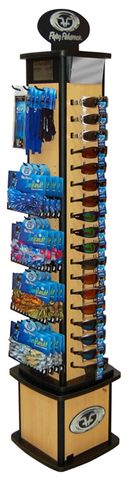 **WSL** 15"X15"X74" FLYING FISHERMAN SUNGLASS FLOOR DISPLAY