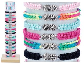 36 PC PINEAPPLE BRACELETS & DISPLAY