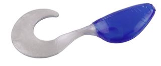 **WSL** 2" MR. CRAPPIE SHADPOLE CURLY TAIL BLUE PEARL 15PK