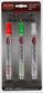 3 PC SUPER BRIGHT TOUCH-UP SIGHT PENS- ORG,GRN,WHT