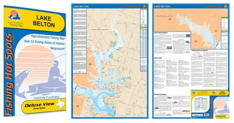 BELTON HOT SPOT LAKE MAP