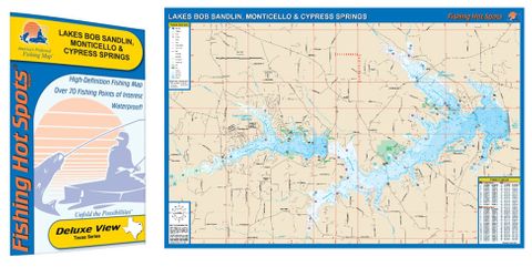 BOB SANDLIN+ HOT SPOT LAKE MAP