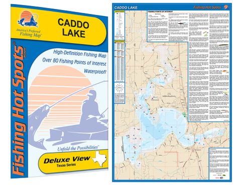 CADDO HOT SPOT LAKE MAP