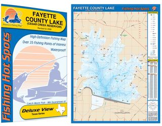 FAYETTE COUNTY HOT SPOT LAKE MAP