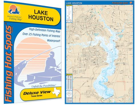 HOUSTON HOT SPOT LAKE MAP