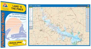 LAKE O' PINES HOT SPOT MAP