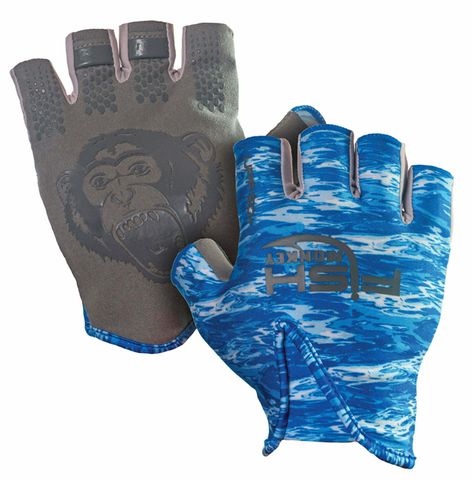 STUBBY GLOVE BLUE WATER MED