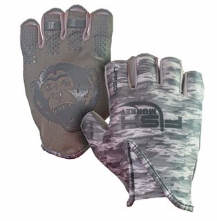 STUBBY GLOVE GREY WATER LG