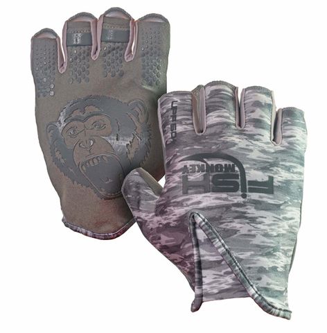 STUBBY GLOVE GREY WATER LG