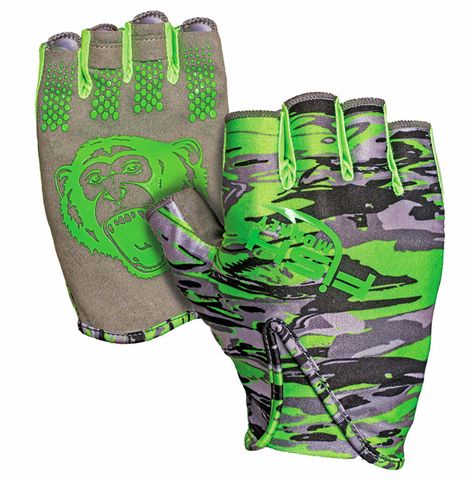 STUBBY GLOVE VOODOO GREEN MED