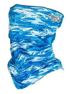 FACE GUARD BLUE WATER CAMO