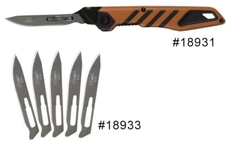 **WSL** GAMEKEEPER SWITCHBACK KNIFE W/ REPLACEABLE BLADES