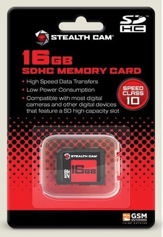 16 GB SDHC MEMORY CARD CLASS 10