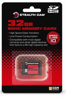 32GB SDHC MEMORY CARD CLASS 10