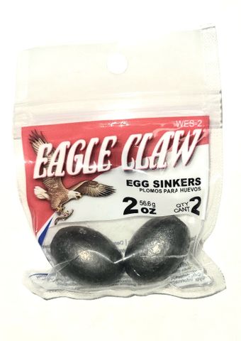 2 OZ EGG SINKERS 2PK