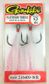 #2 RED TREBLE FEATHER WHT/RED 2PK