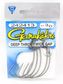 3/0 DEEP THROAT WIDE GAP HOOK 5PK