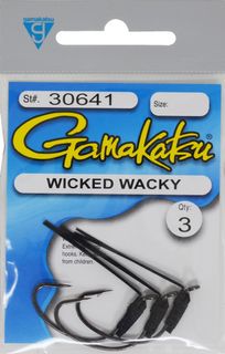 5/0 WICKED WACKY WORM HOOK 3PK