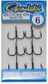 #6 TREBLE EWG SHORT SHANK MAGIC EYE 6PK