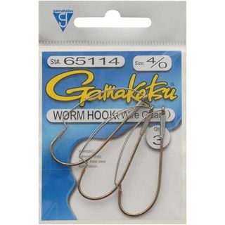 4/0 WORM HOOK WIRE GUARD 3PK