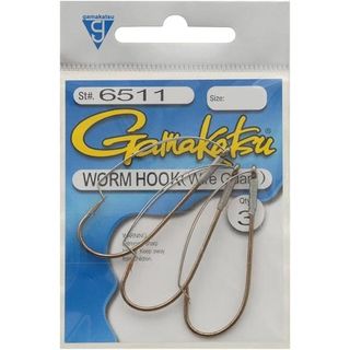 5/0 WORM HOOK WIRE GUARD 3PK