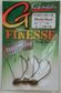 1/8 OZ FINESSE WACKY JIGHEAD GREEN PUMP 1/0 3PK