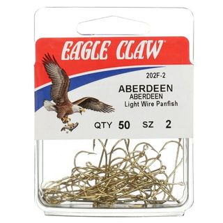 #2 GOLD ADERDEEN HOOKS 50PK