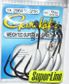 6/0 SUPERLINE SPRING-LOCK 3/16 OZ WEIGHTED HOOK 4PK