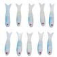 1-1/2" LIT'L FISHIE PEARL/BLUE CREME 10PK