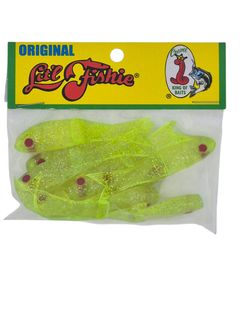 2-1/2" LIT'L FISHIE CHART/SILVER CREME 10PK
