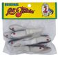2-1/2" LIT'L FISHIE PEARL/GREY CREME 10PK