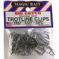 MAGIC BAIT TROTLINE CLIPS STAINLESS STEEL  25PK