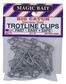 MAGIC BAIT TROTLINE CLIPS STAINLESS STEEL  25PK