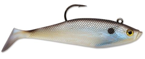 2" WILDEYE SWIM SHAD NATURAL SHAD 1/8 OZ 3PK