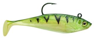 2"  WILDEYE SWIM SHAD YELLOW PERCH 1/8OZ 3PK