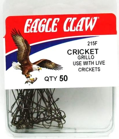 #4 BRONZE CRICKET HOOKS 50PK