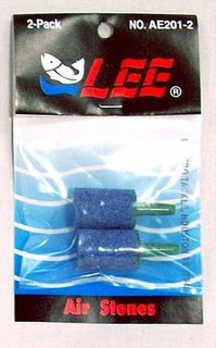 1" LEE AERATOR AIR STONES 2PK