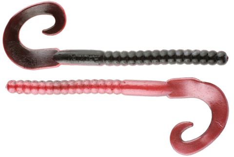 7" POWER WORM RED SHAD 13PK